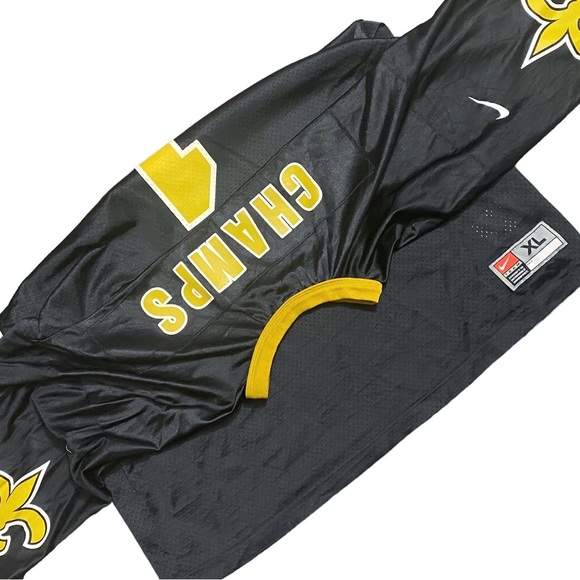 Nike Team NFL 2010 Super Bowl Champions New Orleans Saints Champs No. 1 Jersey - Picture 6 of 10
